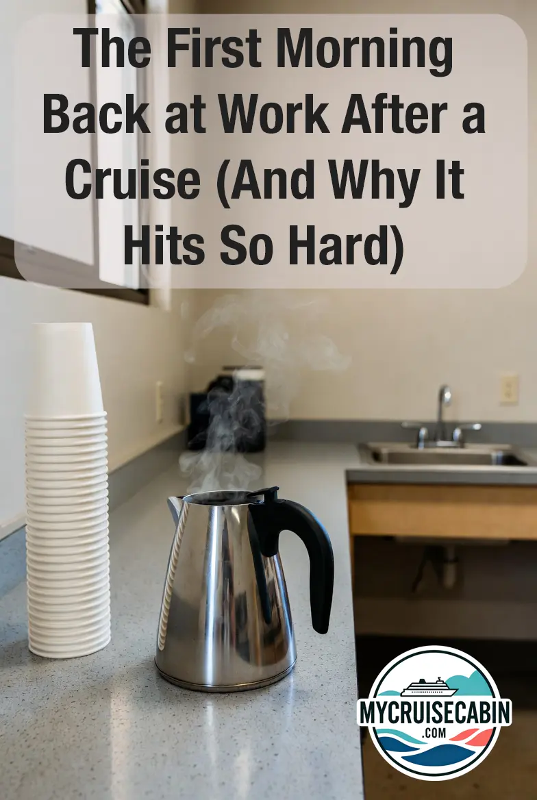 The First Morning Back at Work After a Cruise (And Why It Hits So Hard)