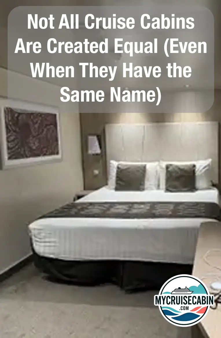 Not All Cruise Cabins Are Created Equal (Even When They Have the Same Name)