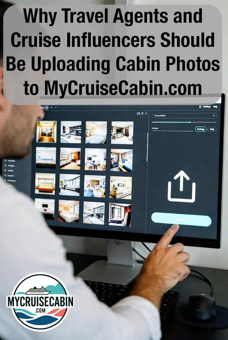 Why Travel Agents and Cruise Influencers Should Be Uploading Cabin Photos to MyCruiseCabin.com