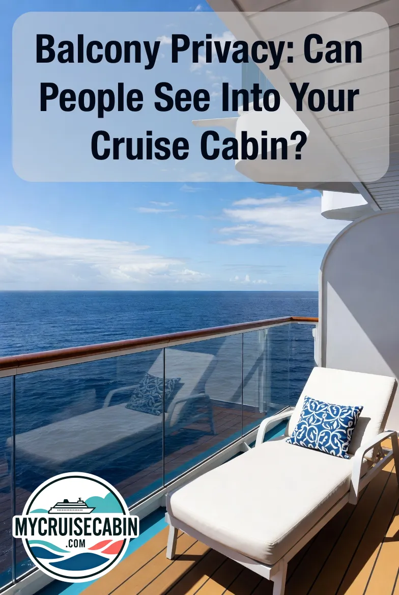 Balcony Privacy: Can People See Into Your Cruise Cabin?