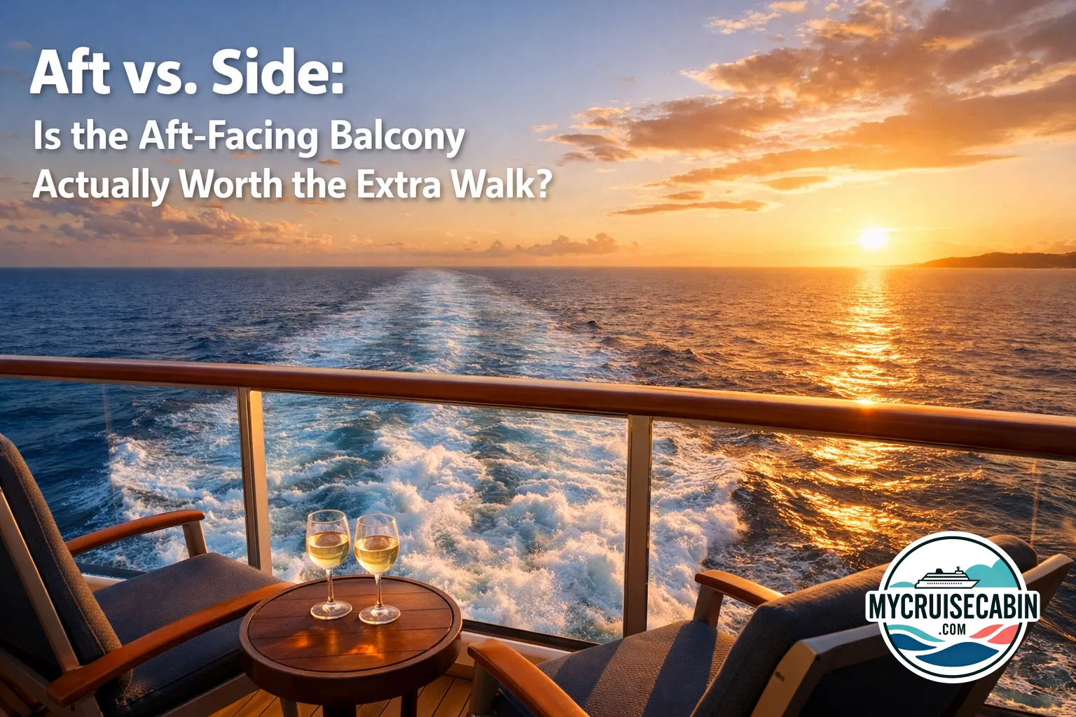 Aft vs. Side: Is the Aft-Facing Balcony Actually Worth the Extra Walk?