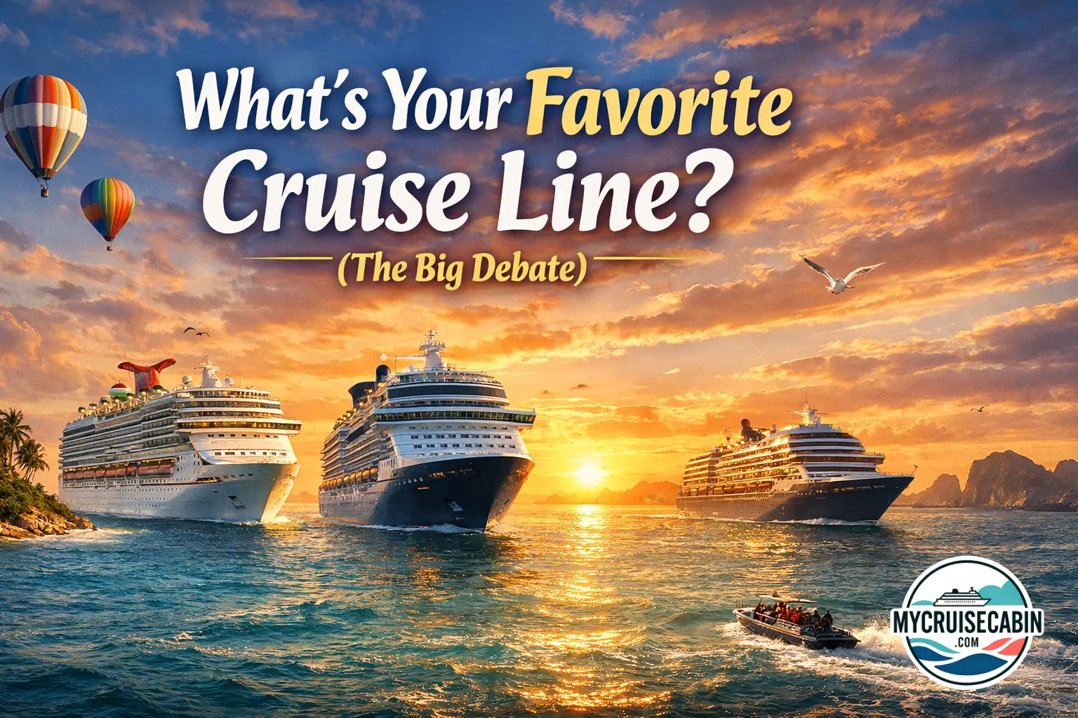 What's Your Favorite Cruise Line? (The Big Debate)
