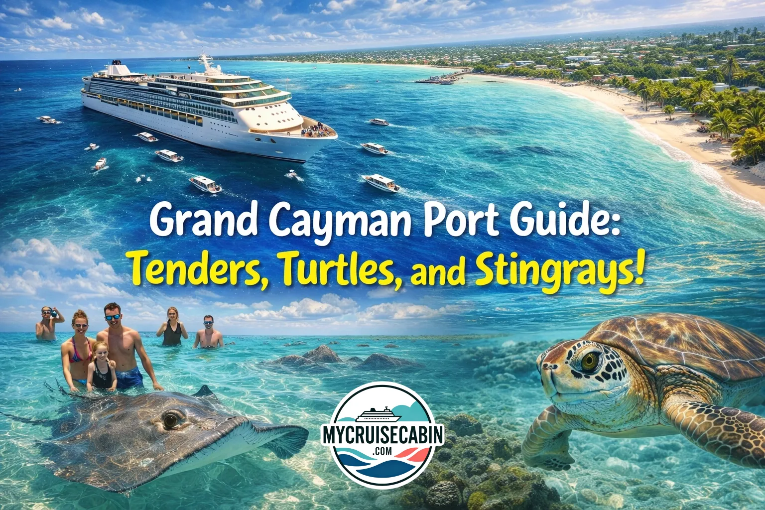 Grand Cayman Port Guide: Tenders, Turtles, and Stingrays!