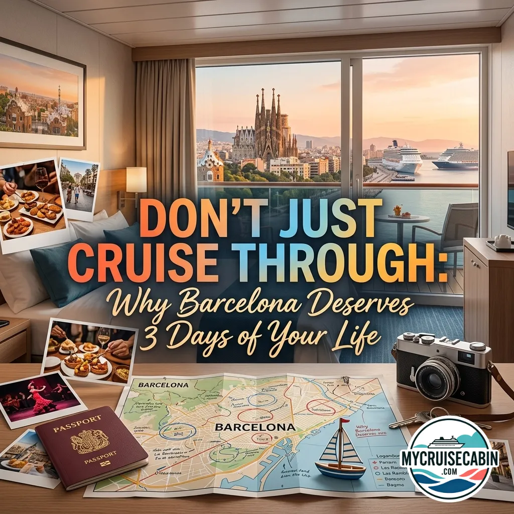 Don’t Just Cruise Through: Why Barcelona Deserves 3 Days of Your Life