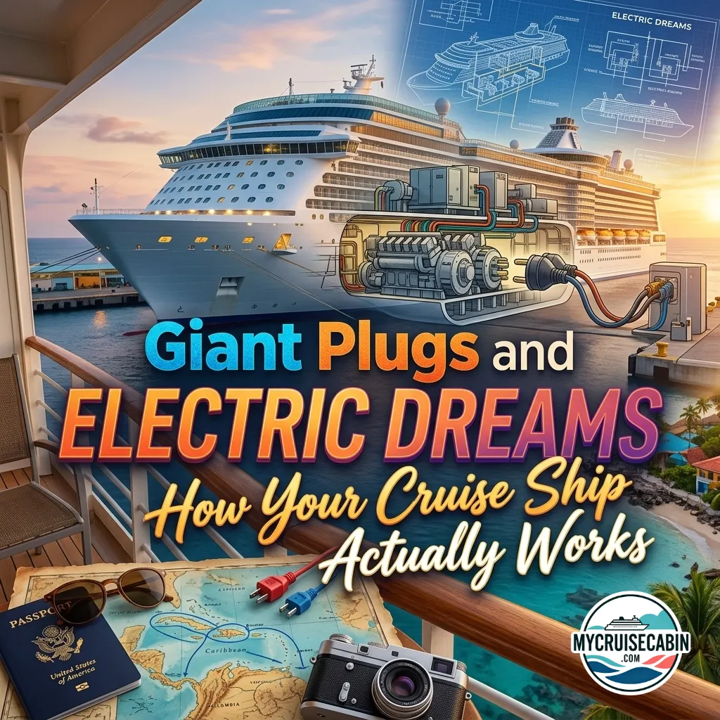 Giant Plugs and Electric Dreams: How Your Cruise Ship Actually Works