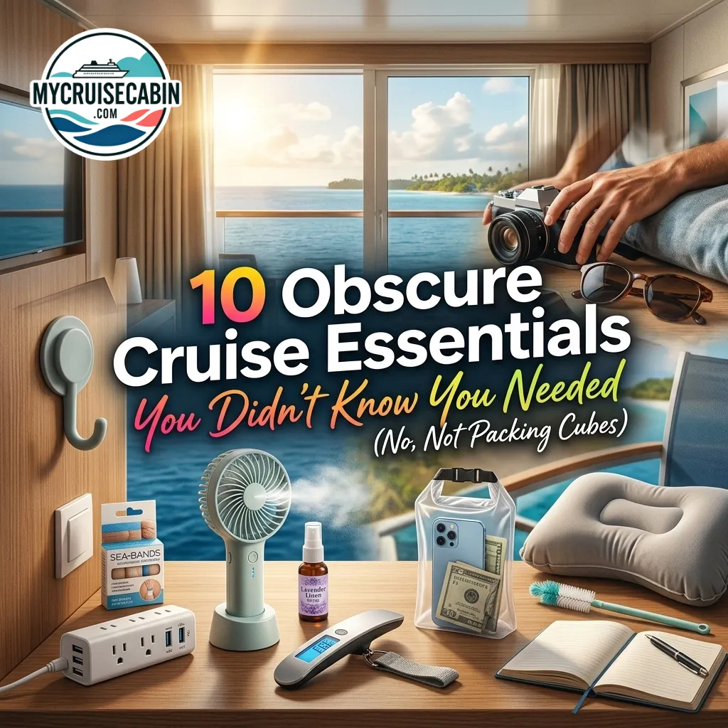 10 Obscure Cruise Essentials You Didn't Know You Needed (No, Not Packing Cubes)