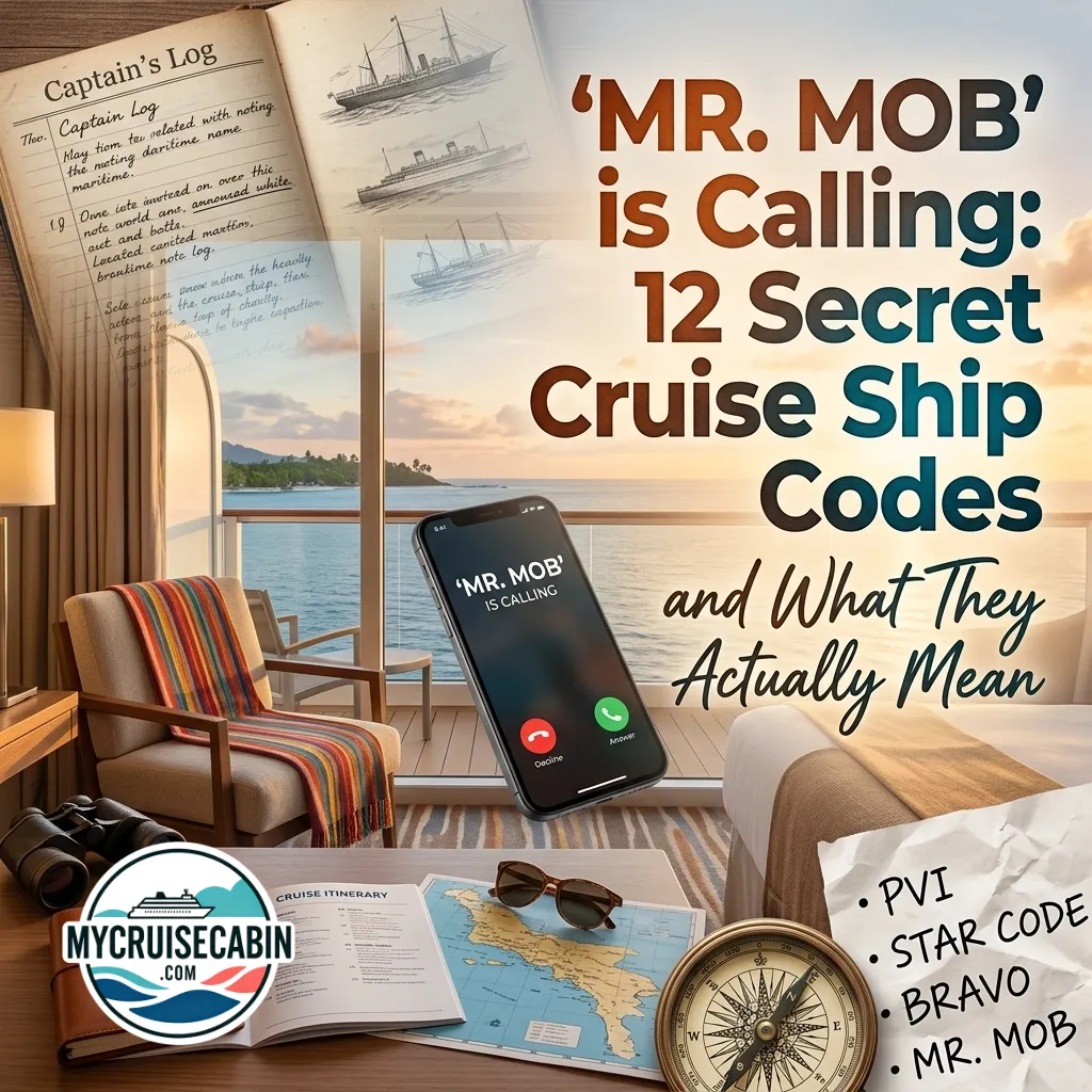 'Mr. Mob' is Calling: 12 Secret Cruise Ship Codes and What They Actually Mean