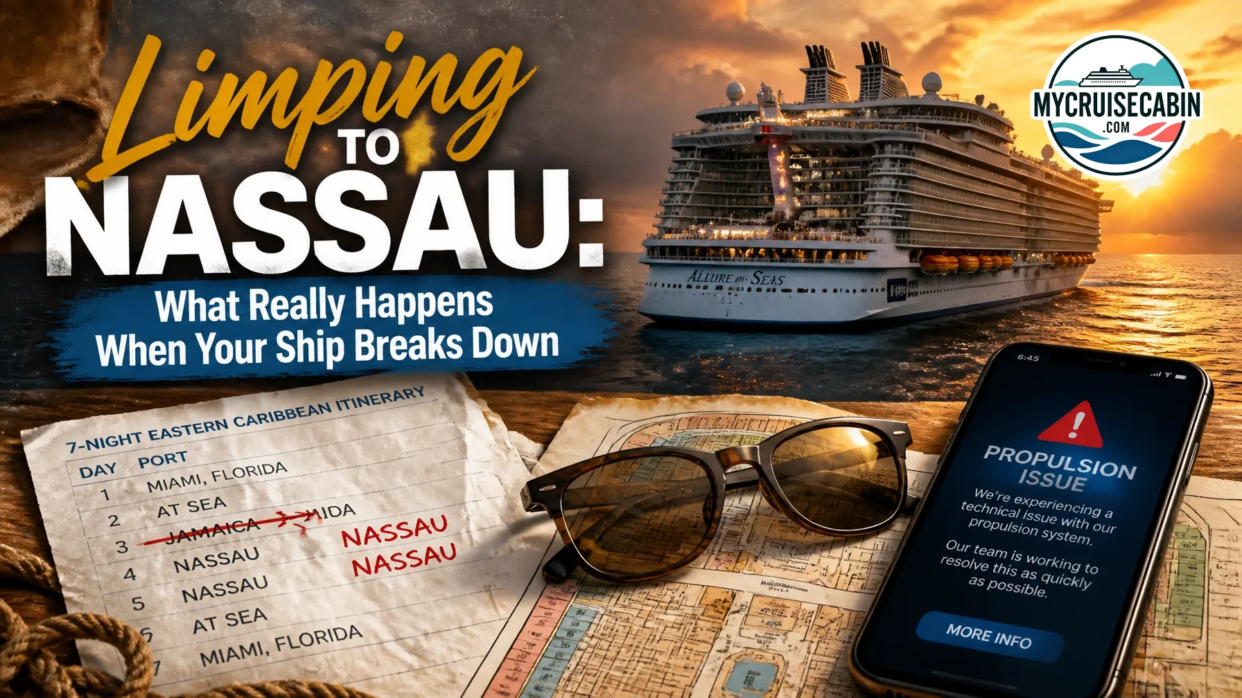 Limping to Nassau: What Really Happens When Your Ship Breaks Down