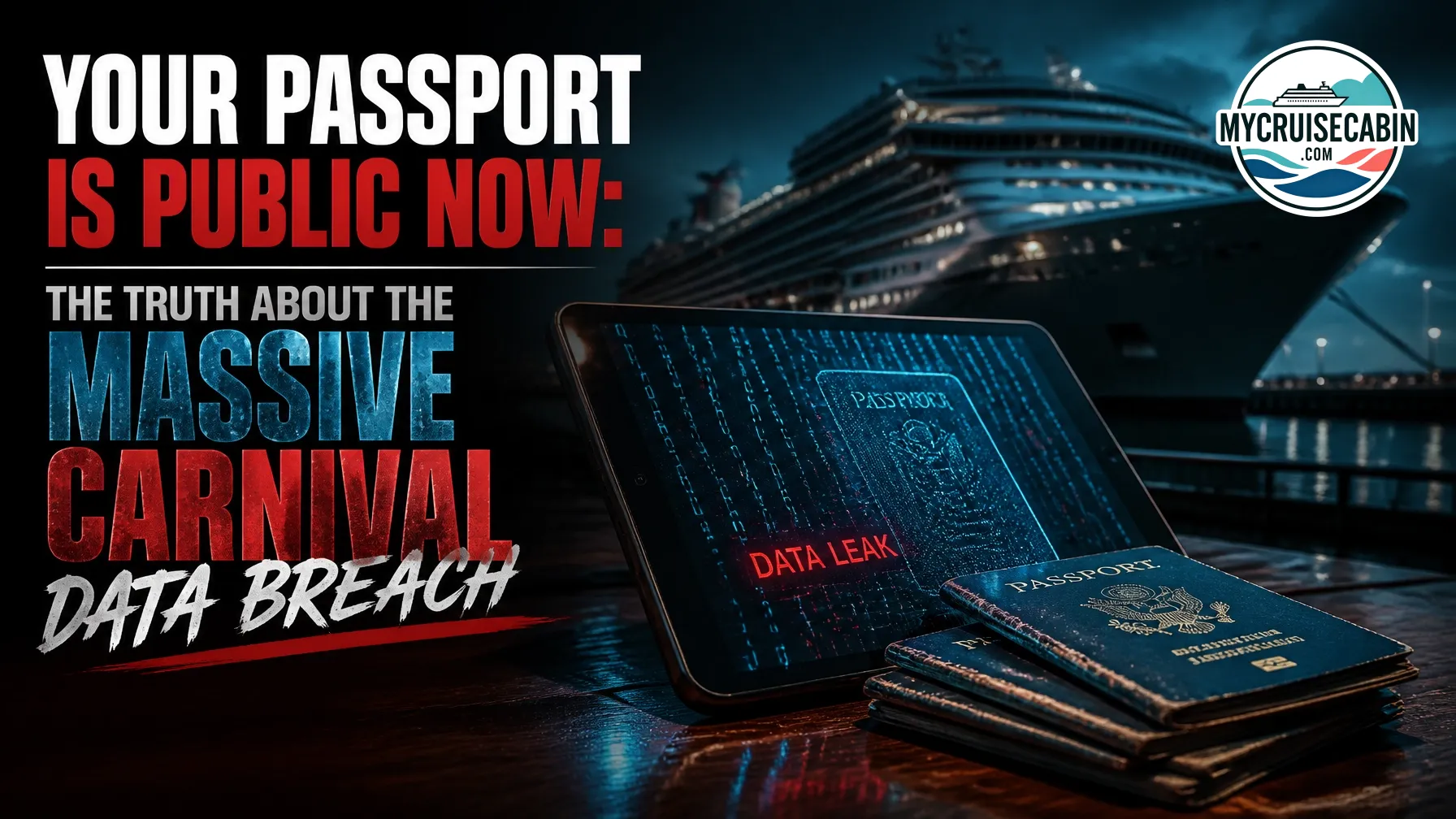 Your Passport is Public Now: The Truth About the Massive Carnival Data Breach