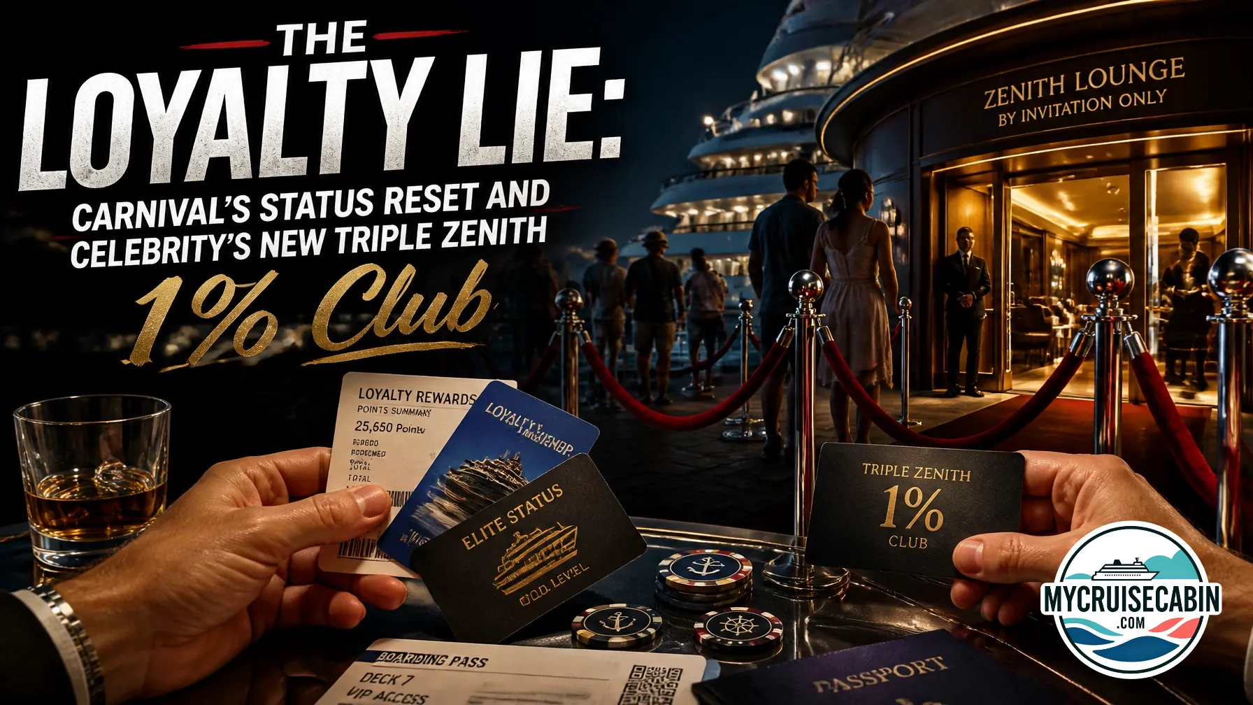 The Loyalty Lie: Carnival’s Status Reset and Celebrity’s New 'Triple Zenith' 1% Club