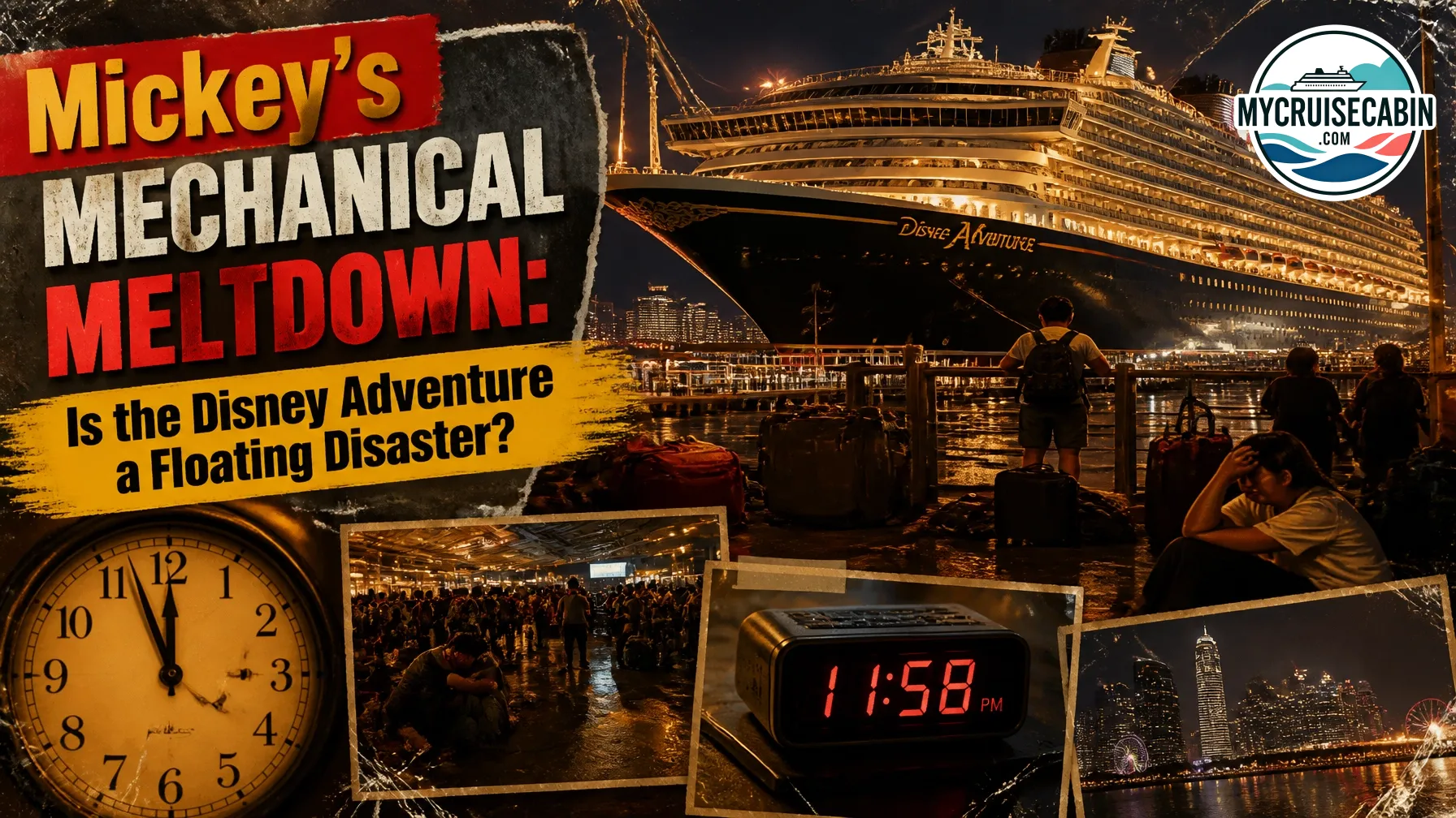 Mickey’s Mechanical Meltdown: Is the Disney Adventure a Floating Disaster?