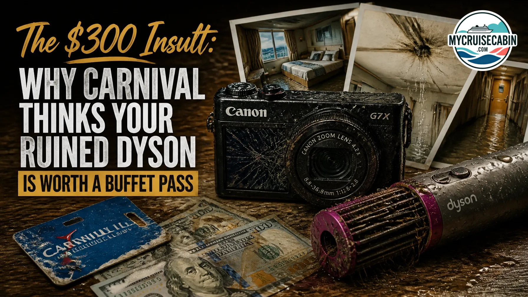 The $300 Insult: Why Carnival Thinks Your Ruined Dyson is Worth a Buffet Pass