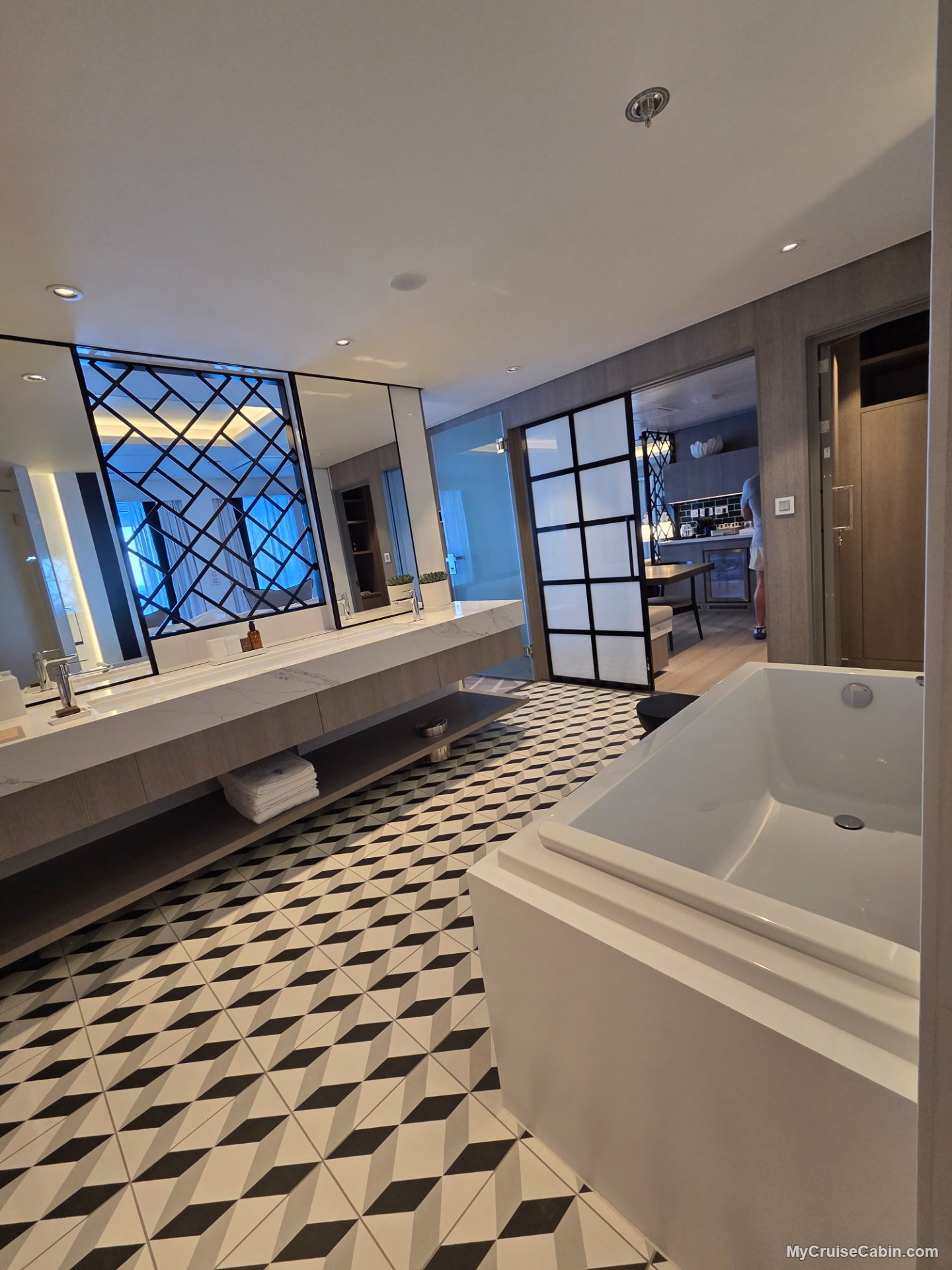 Celebrity Xcel Cabin 12103 - Bathroom
