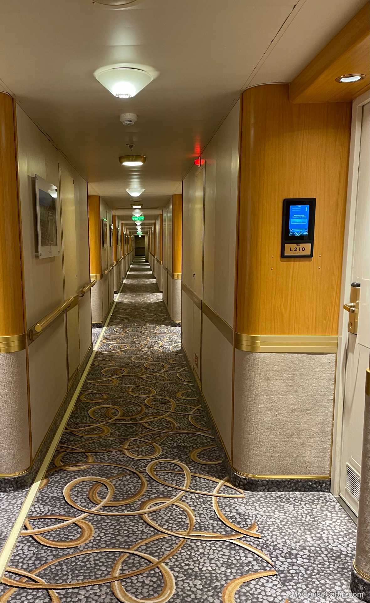 Cabin L210 on Caribbean Princess