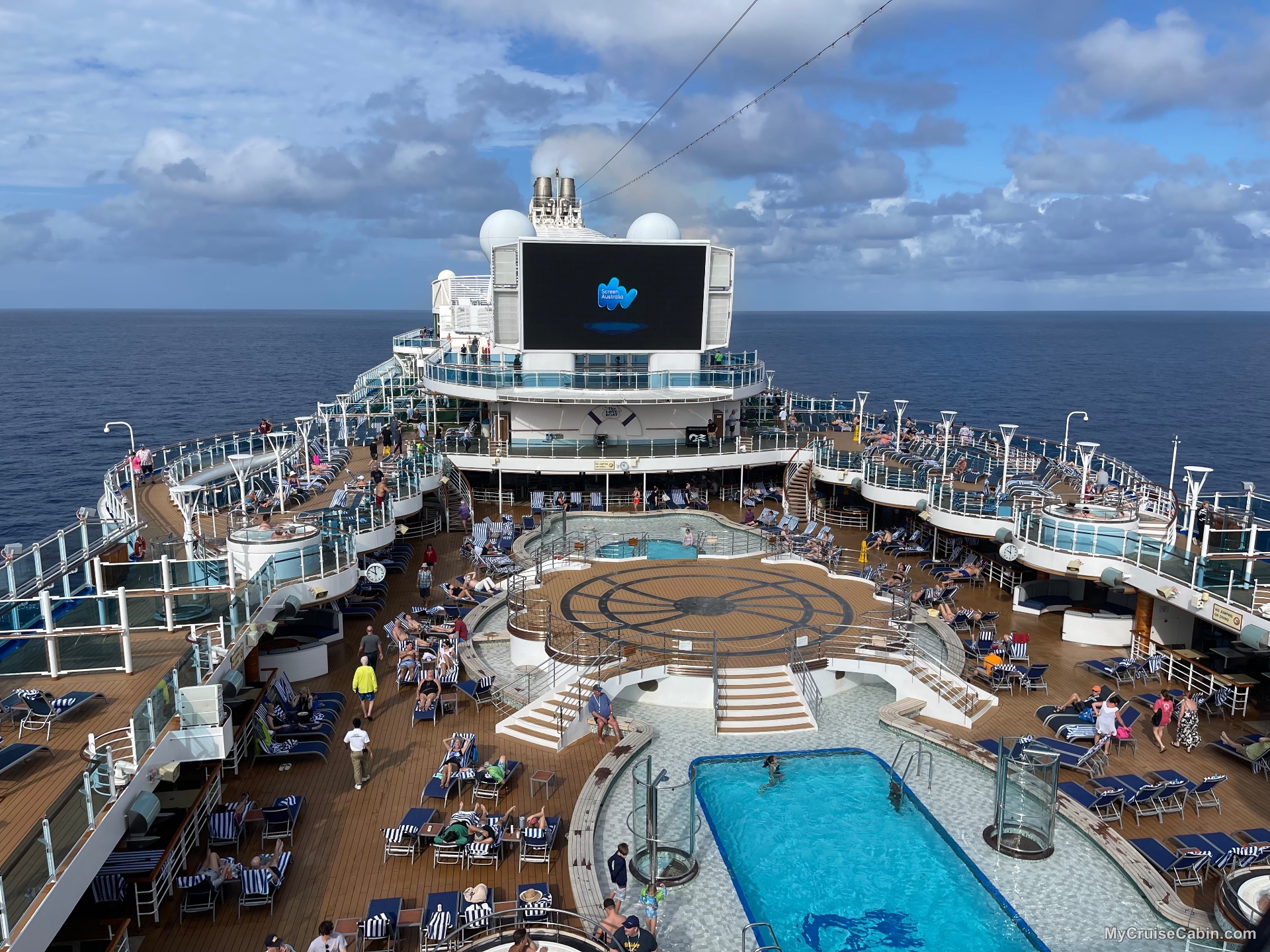 Pool deck 