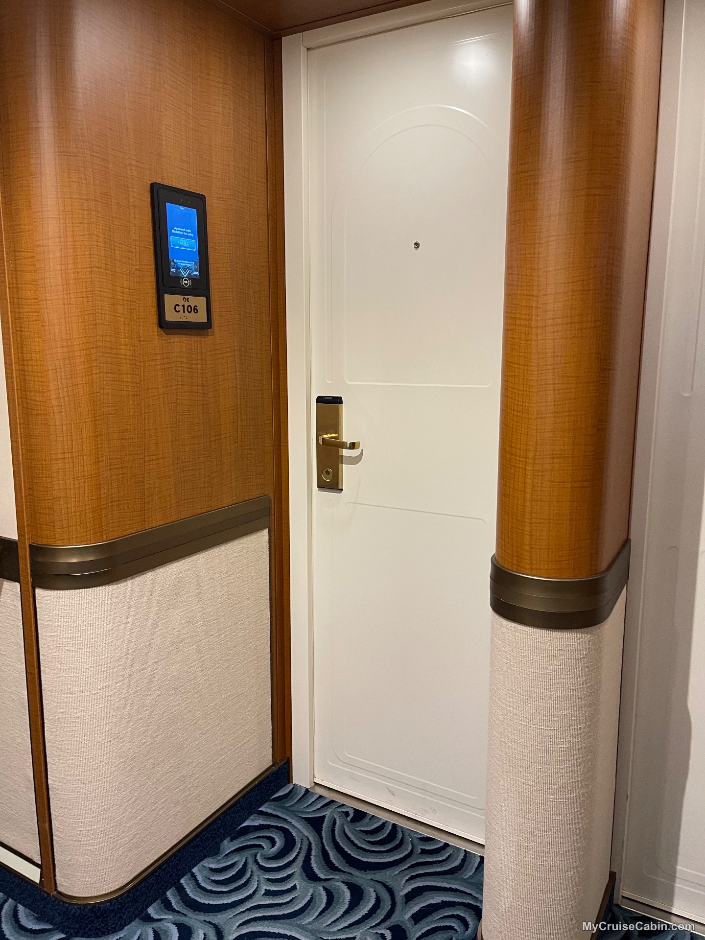 Cabin C106 on Regal Princess