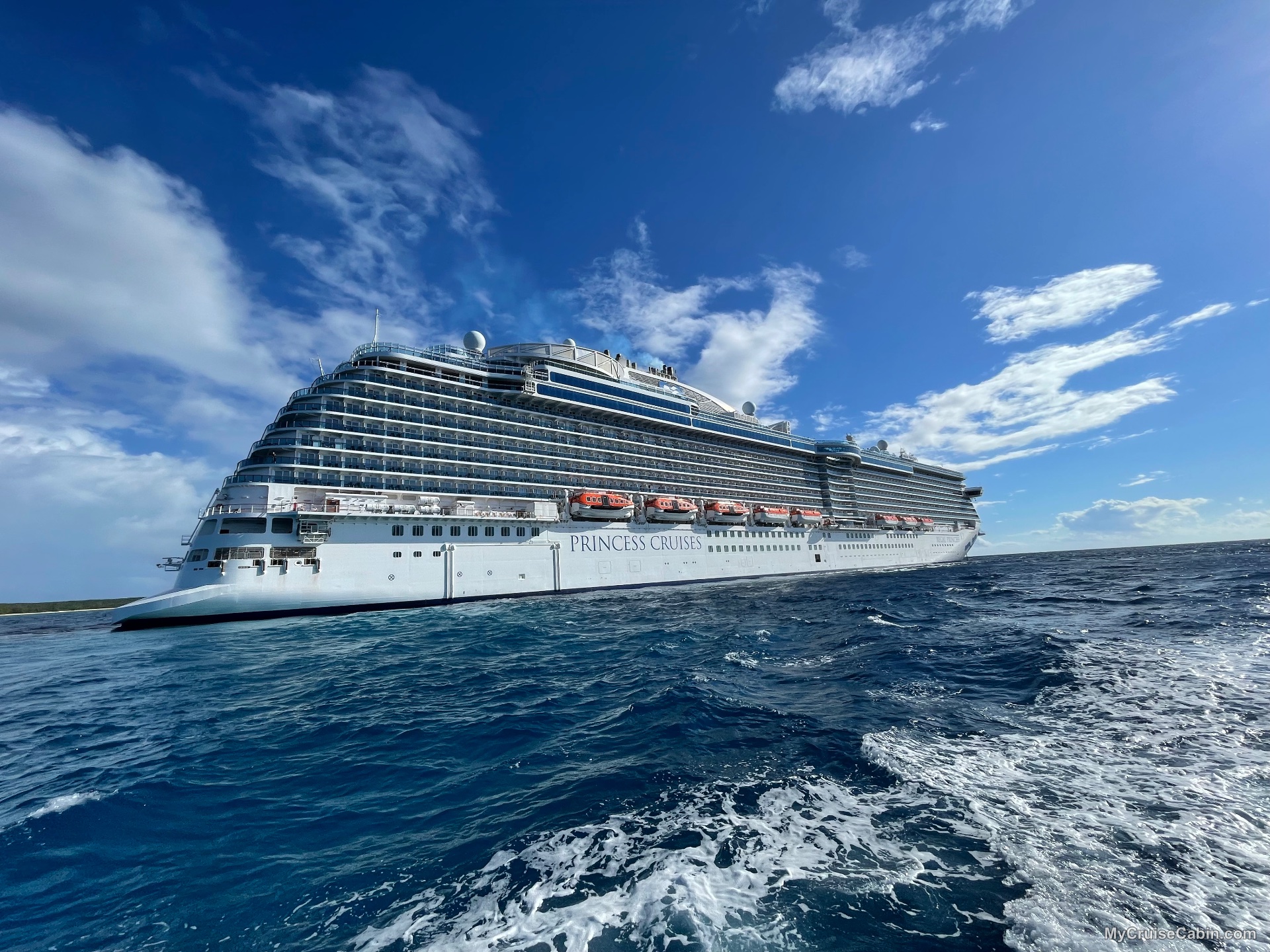 Regal Princess from the tender