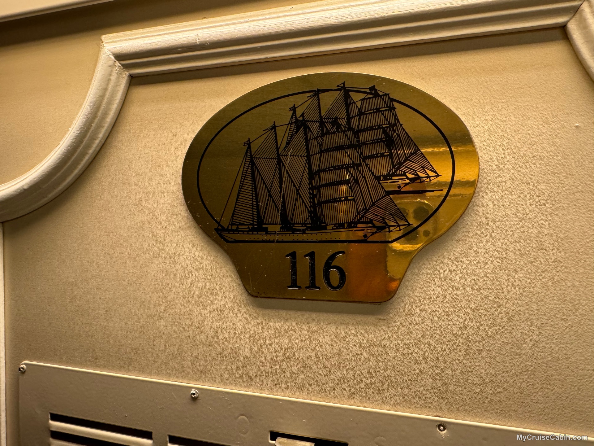Cabin 116 on Star Flyer