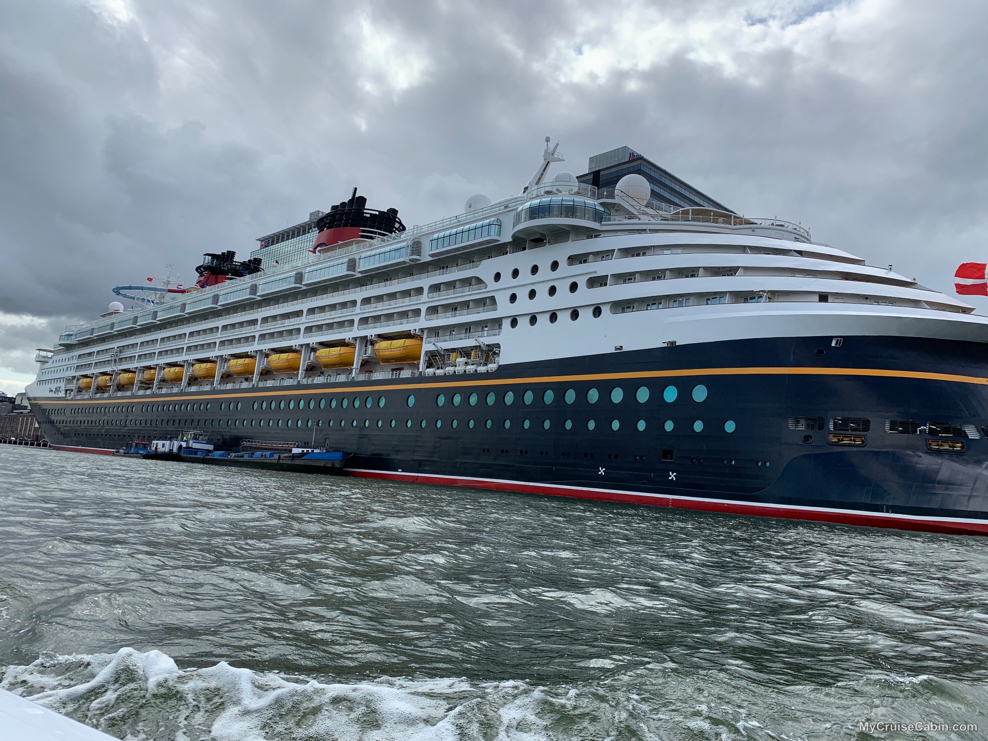 Ship view from water
