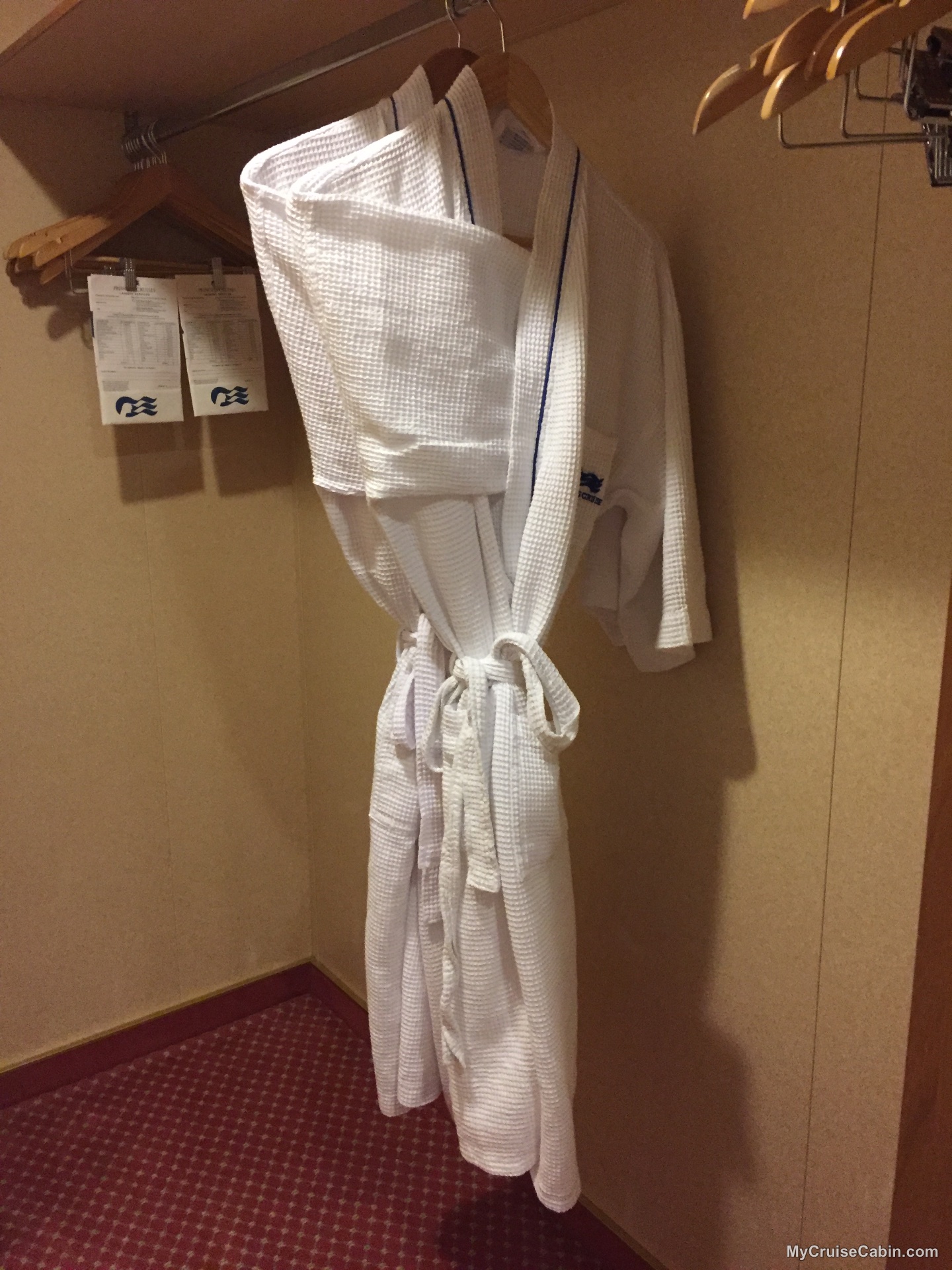 Emerald Princess Cabin L210 - Storage
