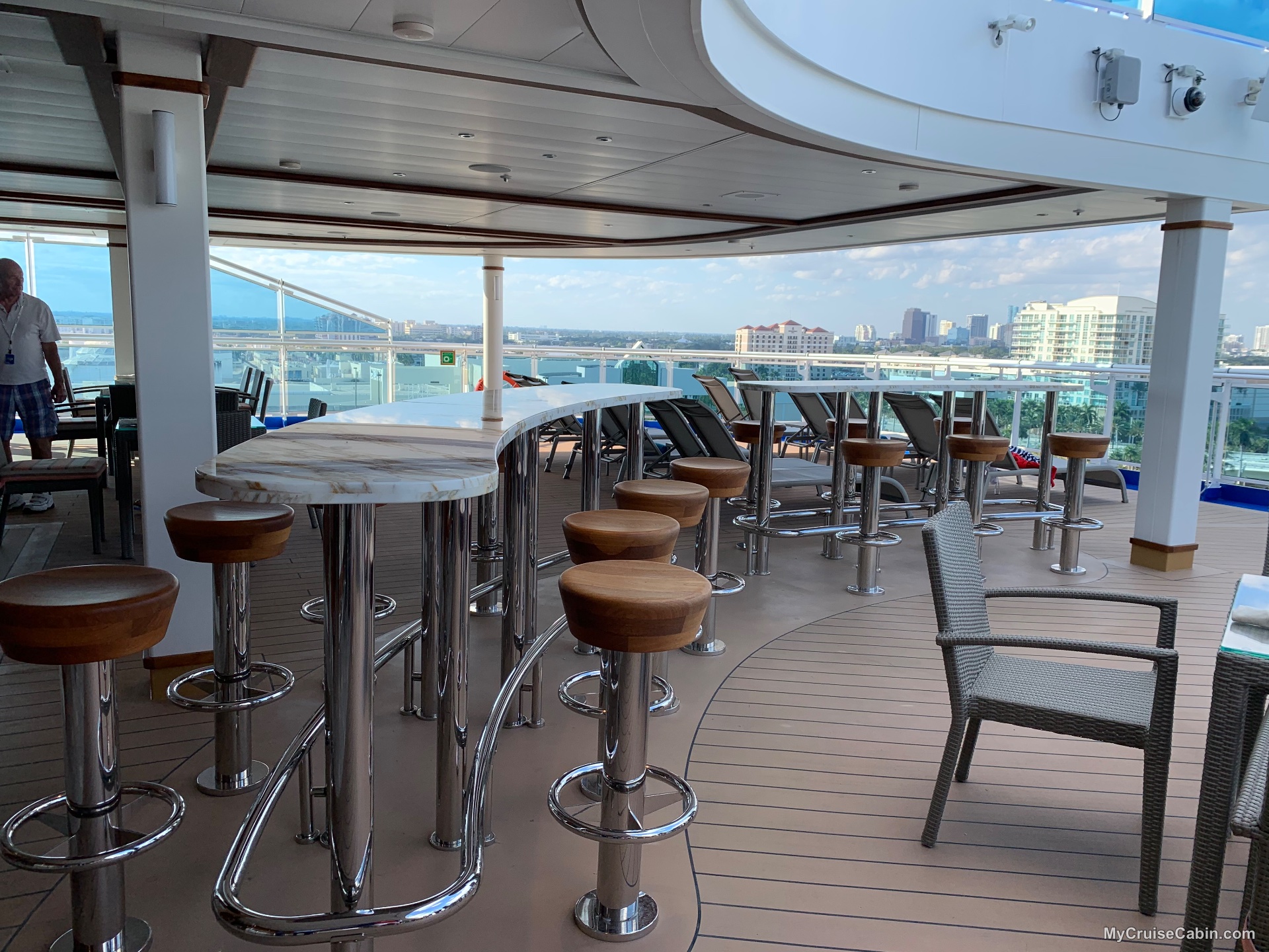 Wake View Bar Aft Deck
