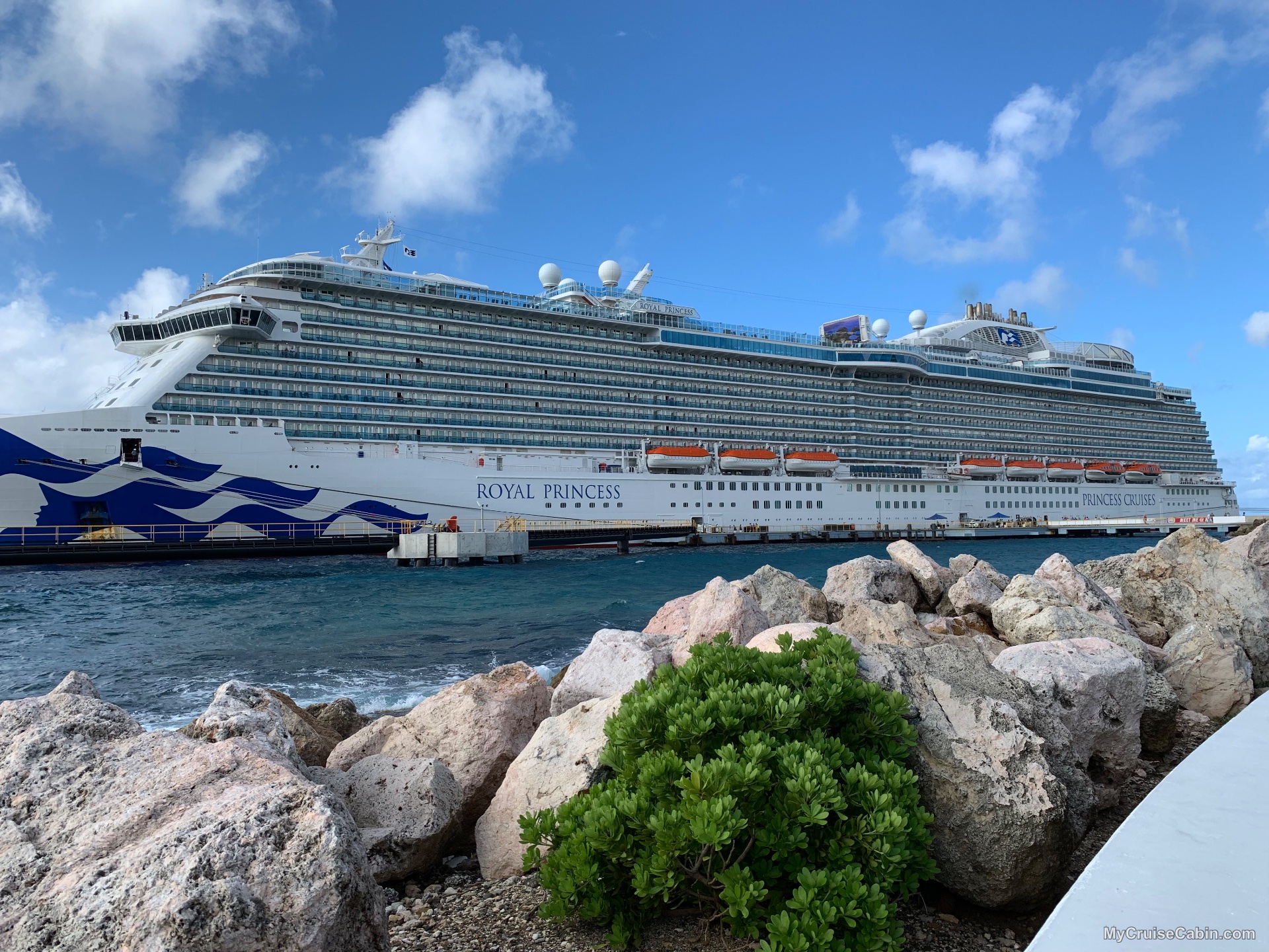 Ship view from dock