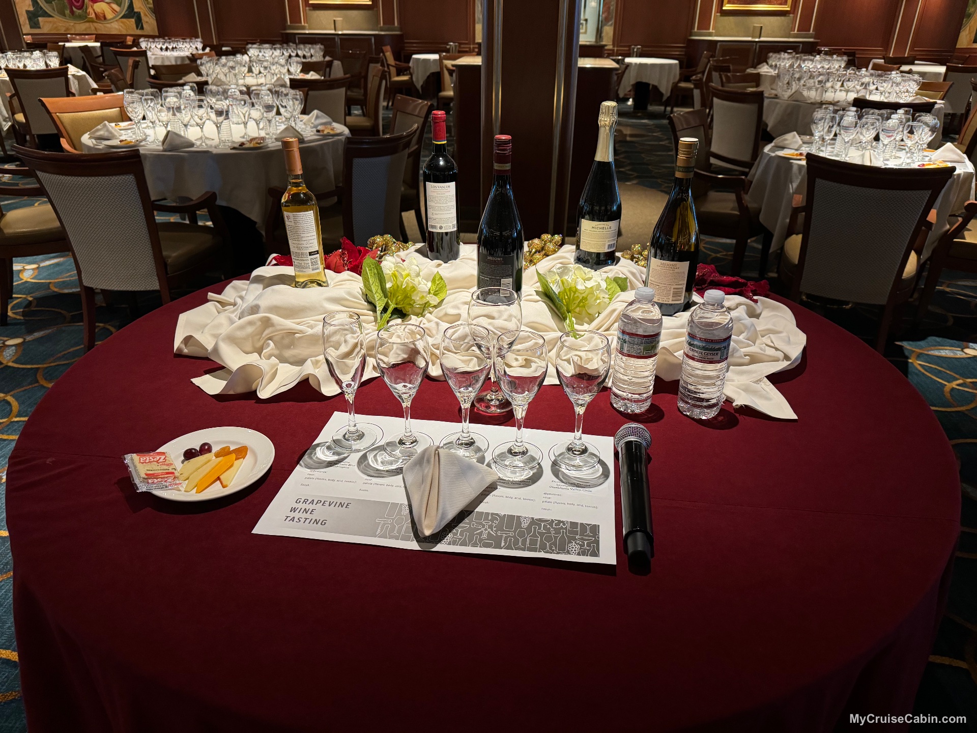Emerald Princess Wine Tasting - Restaurant