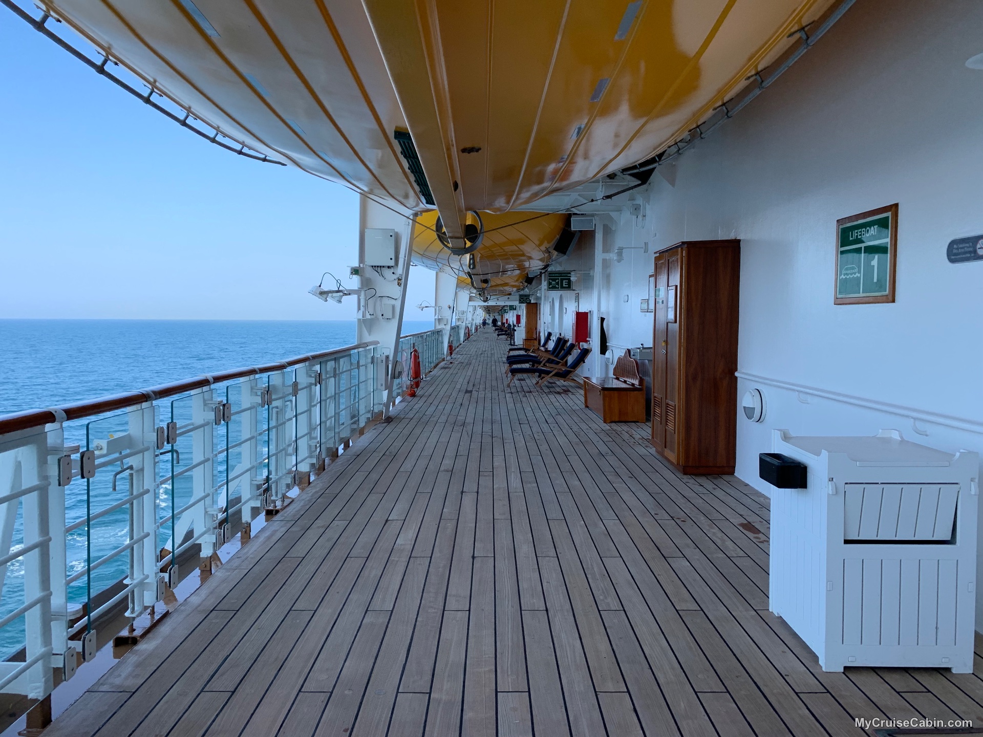 Promenade deck