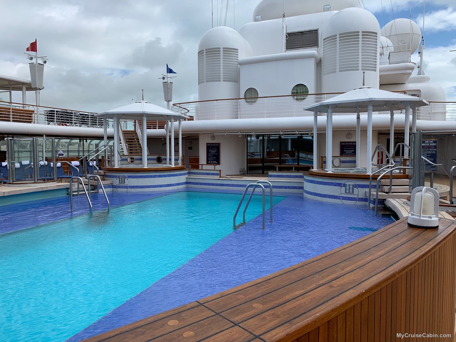 Pool deck