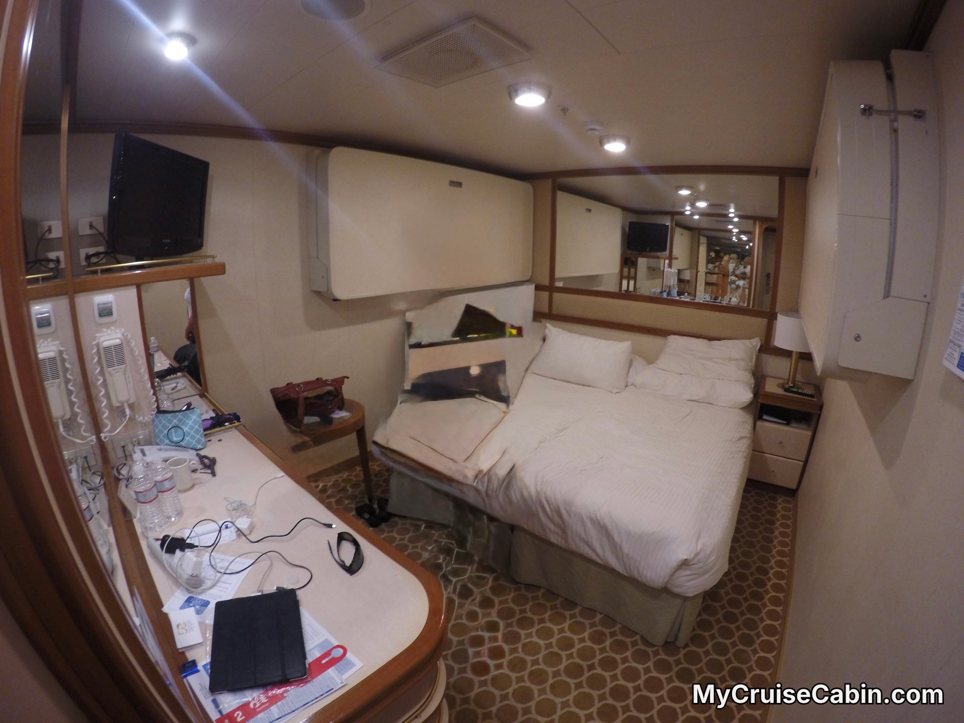 Caribbean Princess Cabin A328 - Interior