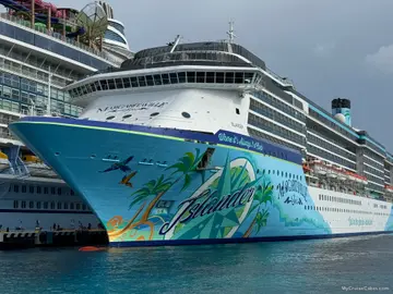 Islander at the dock
