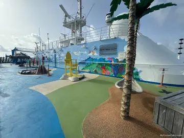 Mini golf on deck