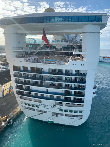 Aft of Caribbean Princess