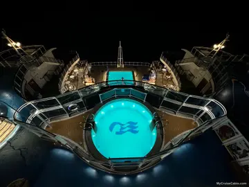 Aft Pool at night