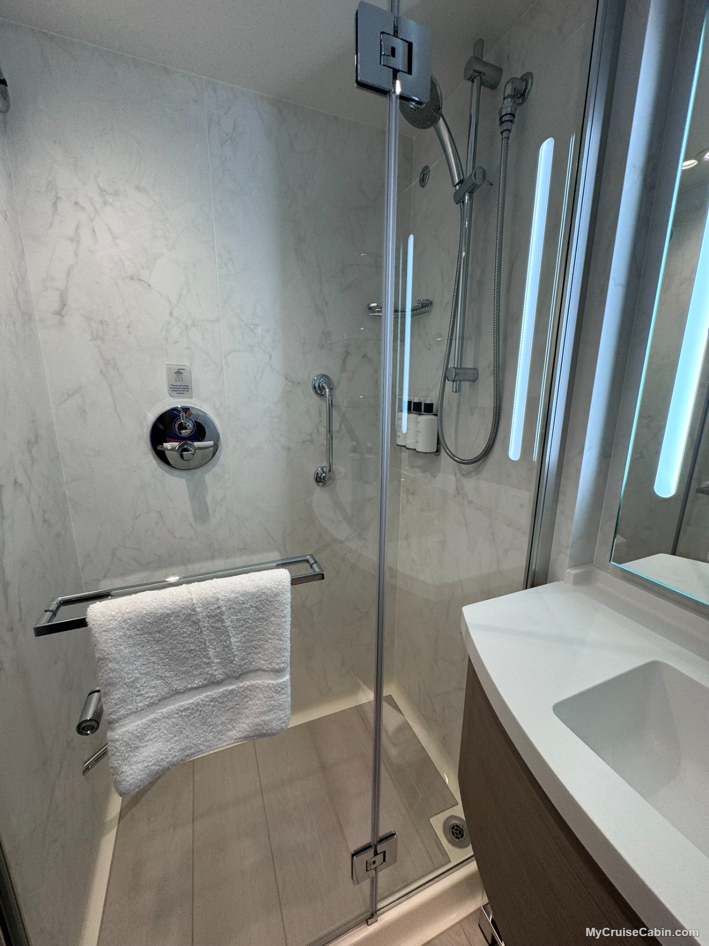 Sun Princess Cabin 14642 - Bathroom