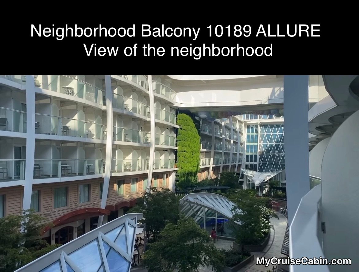 Cabin 10189 on Allure of the Seas