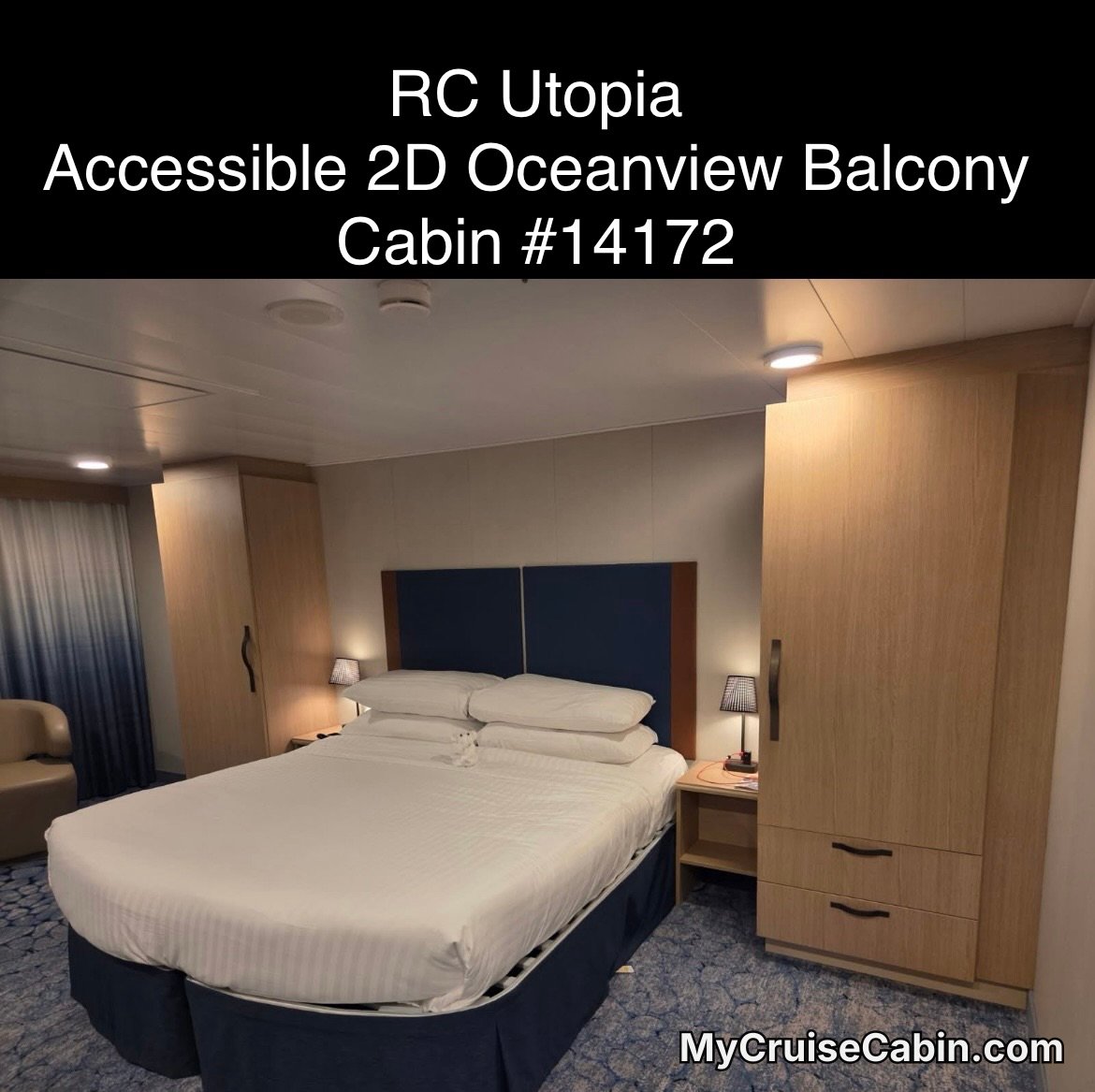 Cabin 14172 on Utopia of the Seas