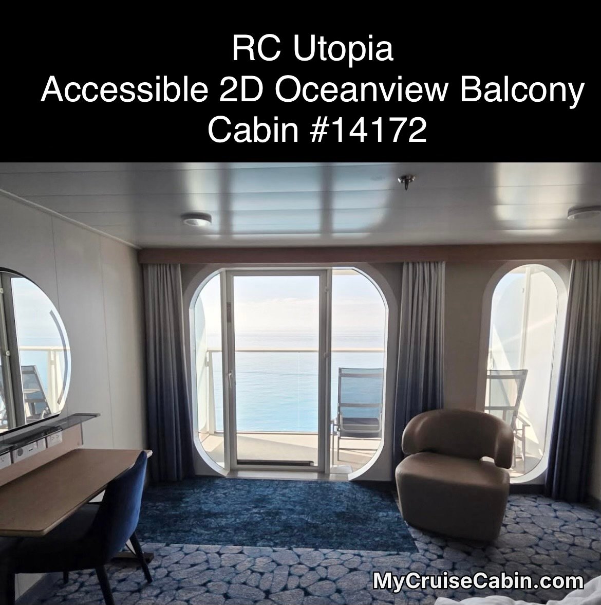 Cabin 14172 on Utopia of the Seas