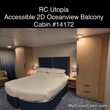 Cabin 14172 on Utopia of the Seas