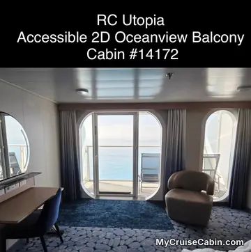 Cabin 14172 on Utopia of the Seas