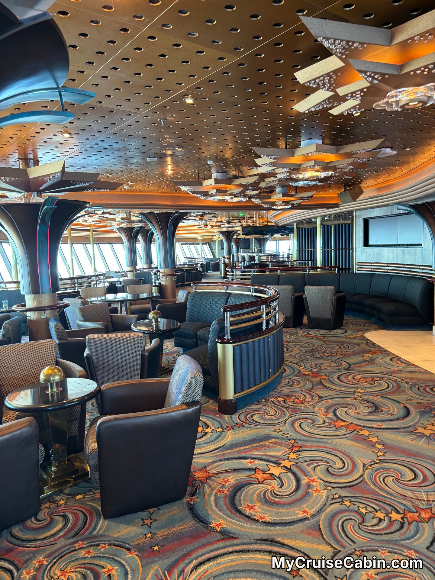 Nightclub top of the ship