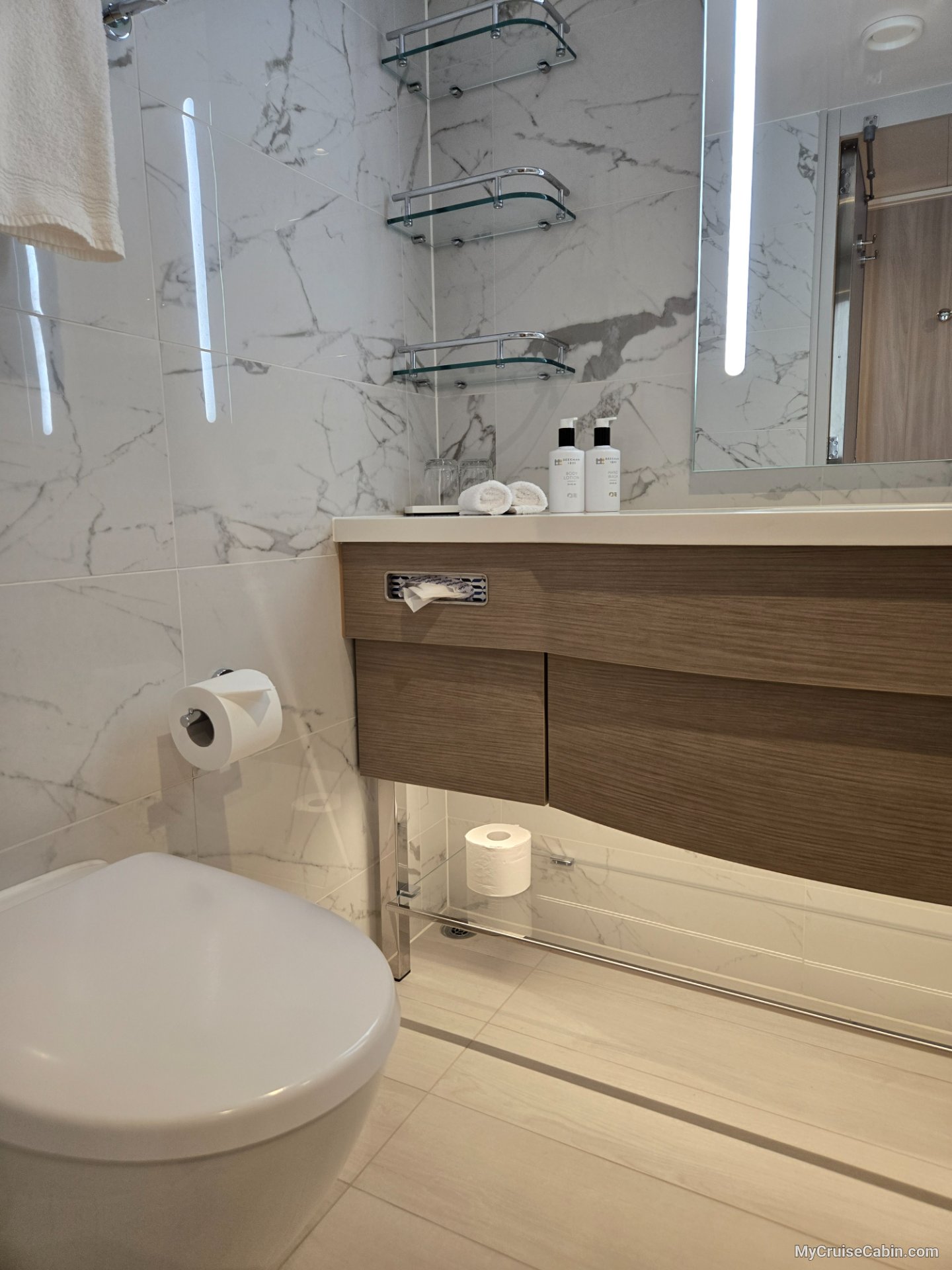 Star Princess Cabin 12625 - Bathroom