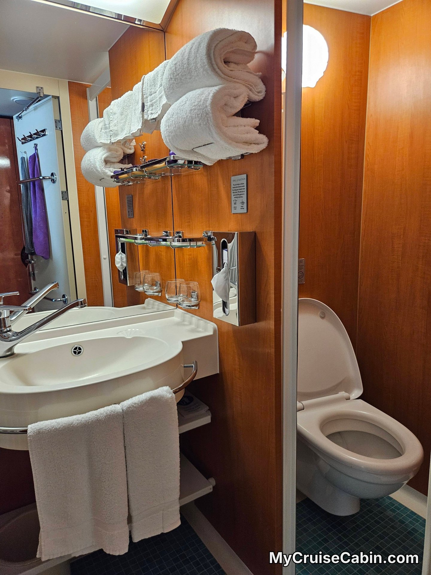 Norwegian Jade Cabin 5070 - Bathroom