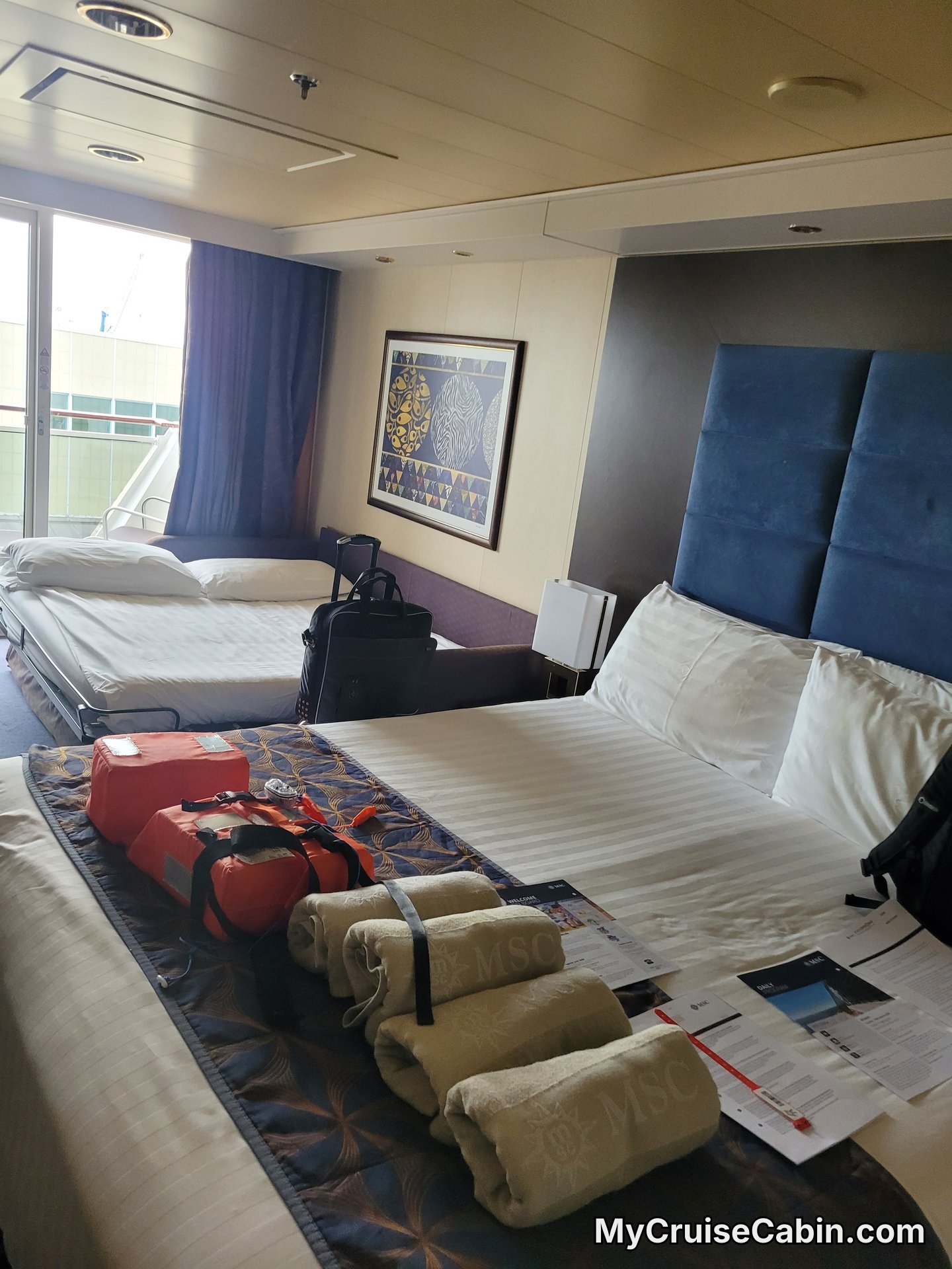 Cabin 8254 on MSC Divina
