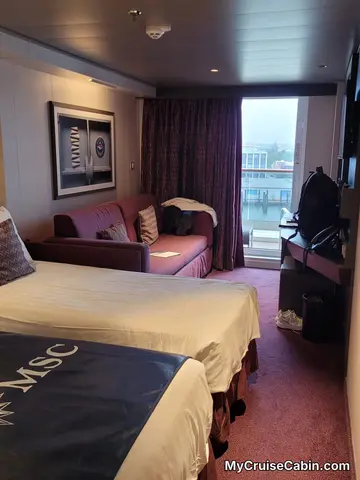 Cabin 12040 on MSC Meraviglia