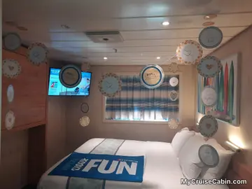 Cabin E55 on Carnival Elation