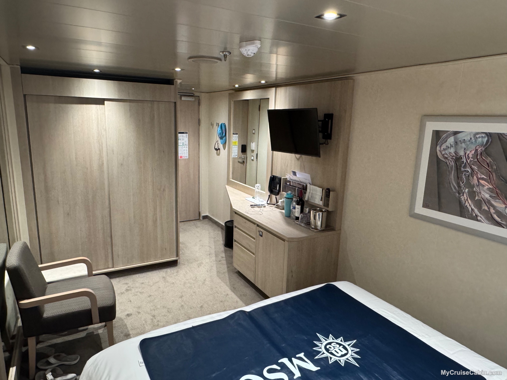 Cabin 13101 on MSC Seashore