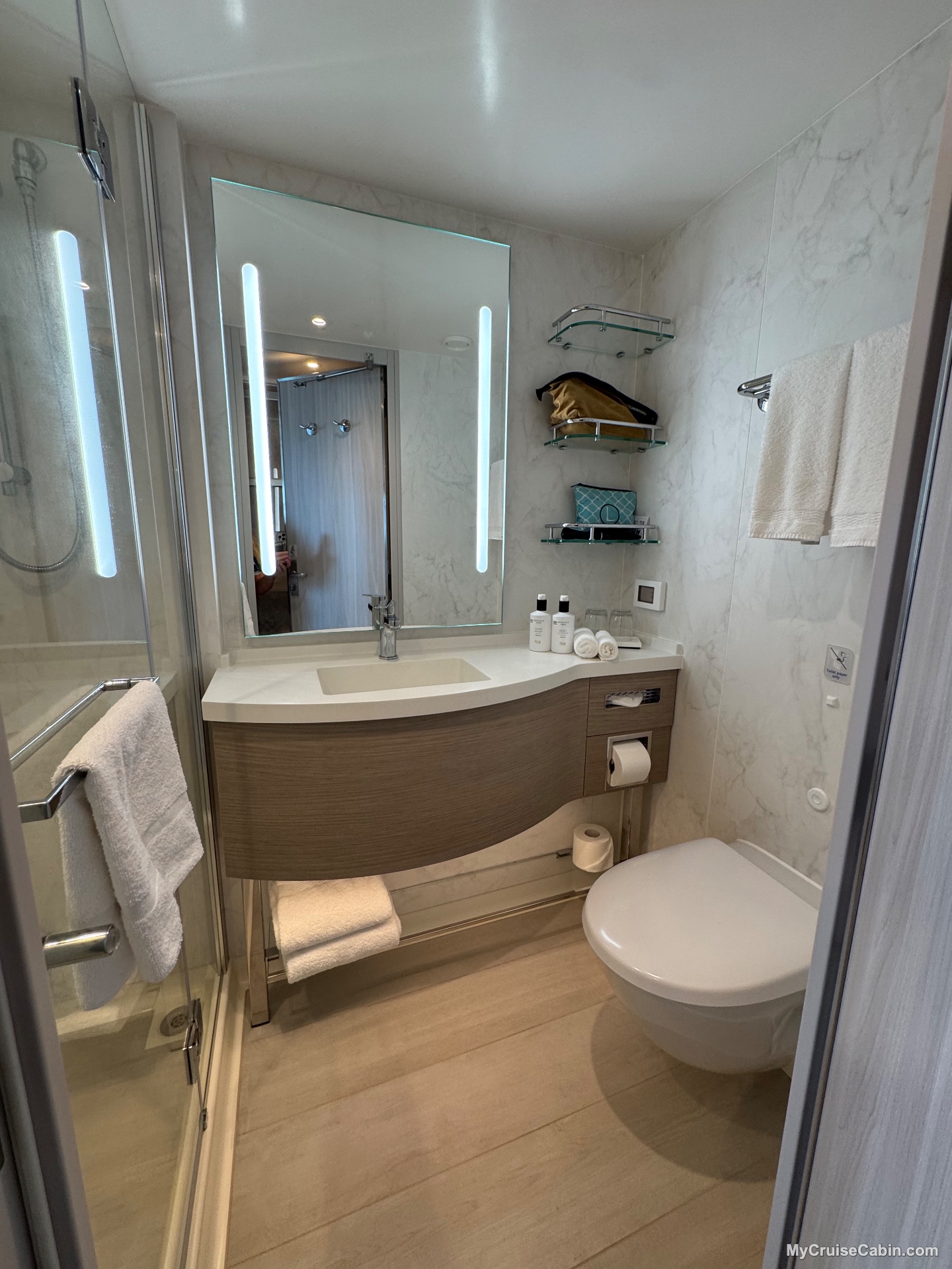 Sun Princess Cabin 16232 - Bathroom
