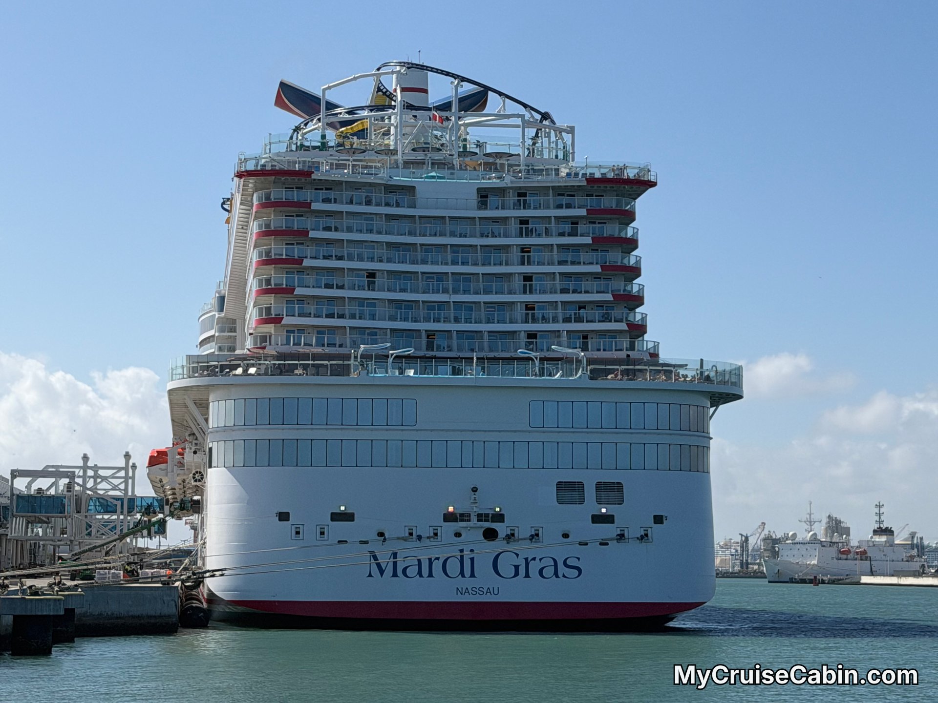 Carnival Mardi Gras Aft - Exterior