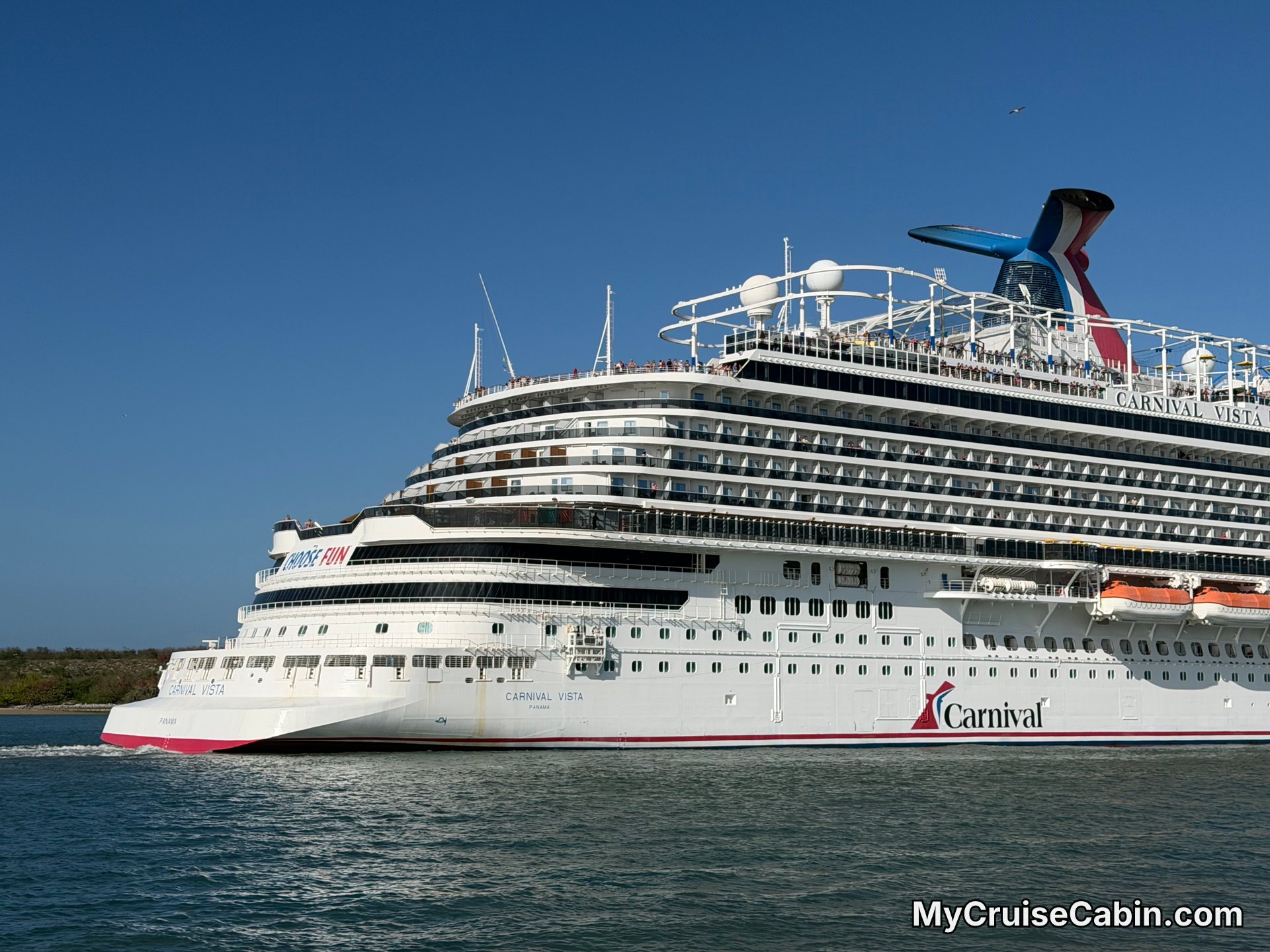 Carnival Vista Aft - Exterior